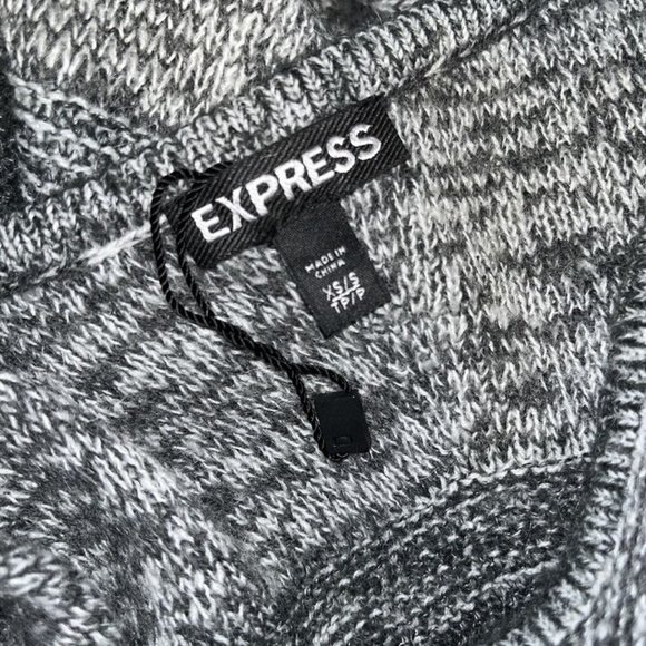 Express Sweater Women's XS Wool Mohair Blend Round Neck Lightweight - Picture 4 of 5